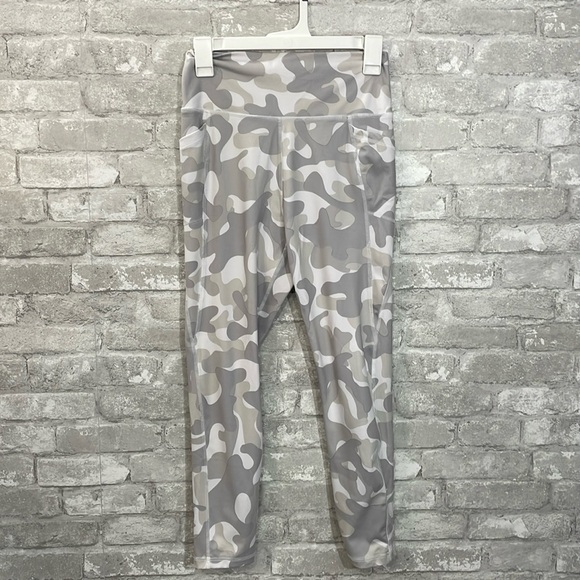 X By Gottex White Camo Leggings - Picture 1 of 6